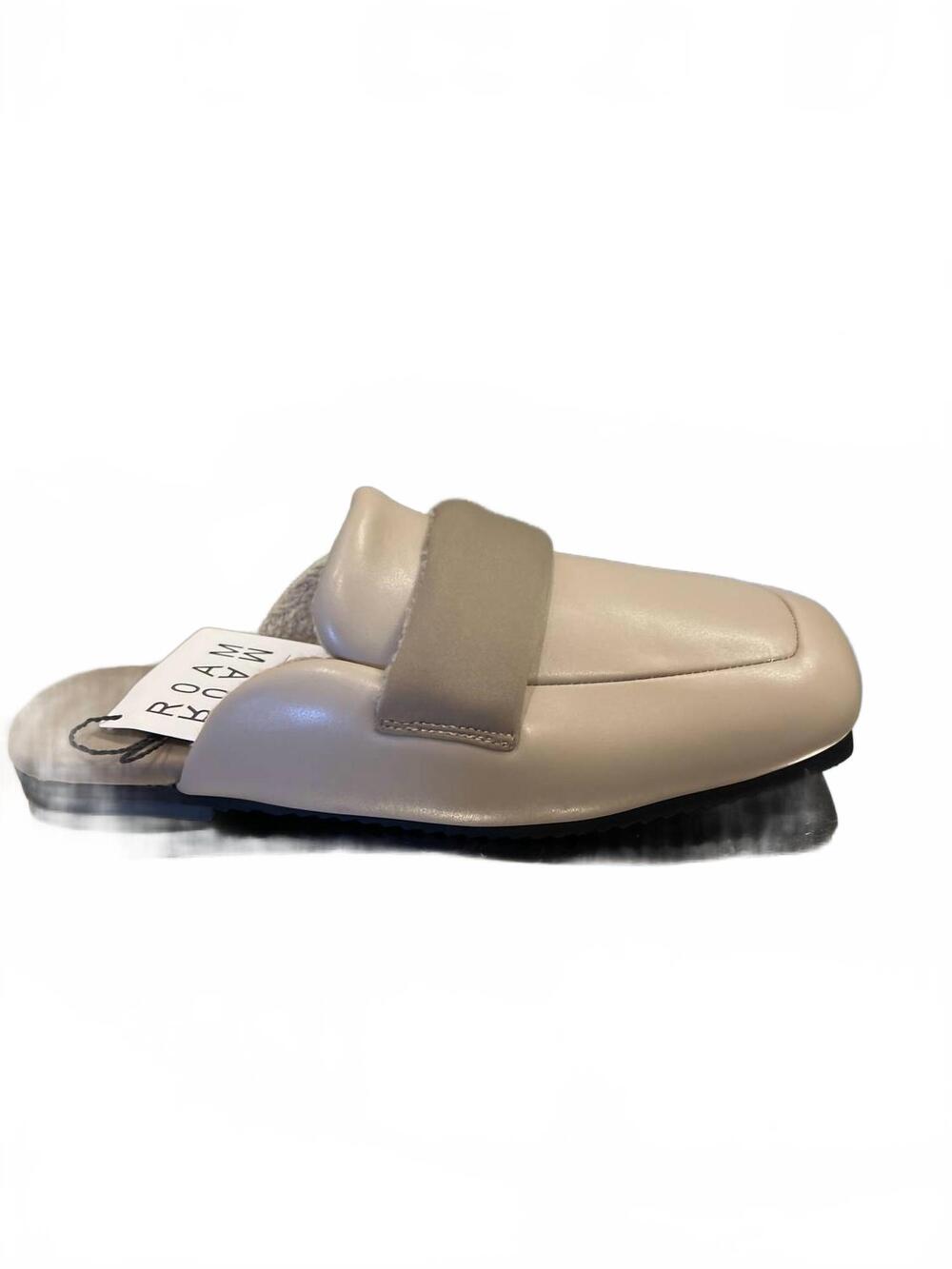 NEW ROAM women's puffy loafers in oyster
